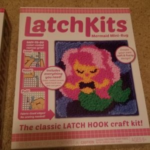 Mermaid Kid craft kit rug wall decor